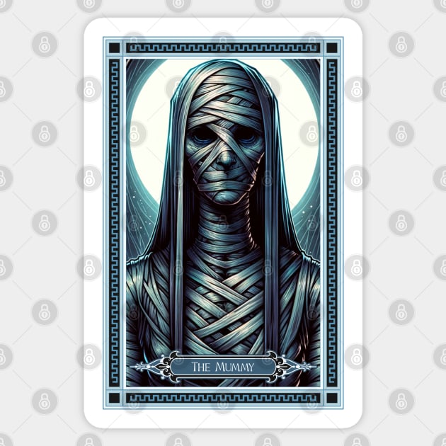 The Mummy Tarot Card Sticker by HolidayBug